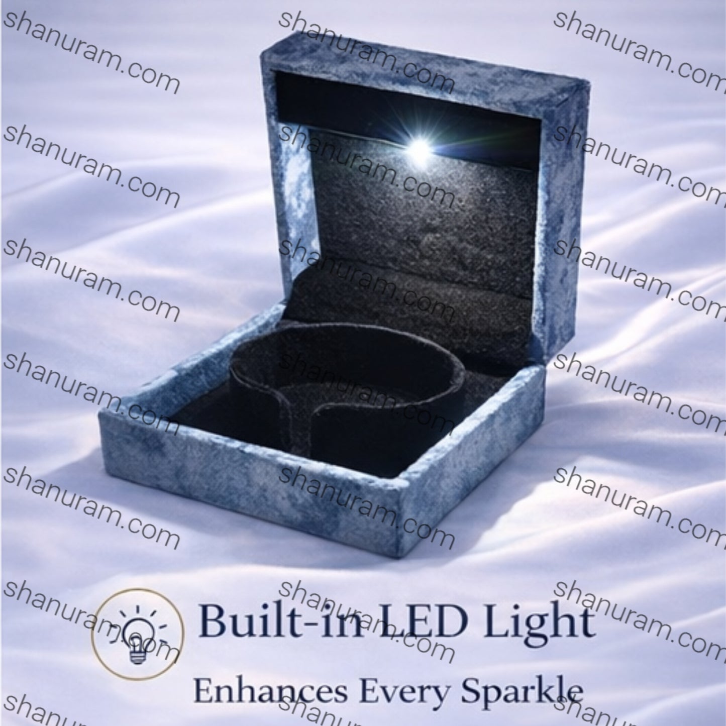 Marble Sea Single Bangle LED Box