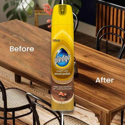 Pledge Furniture Polish Classic | Wood Care & Shine - 250ml