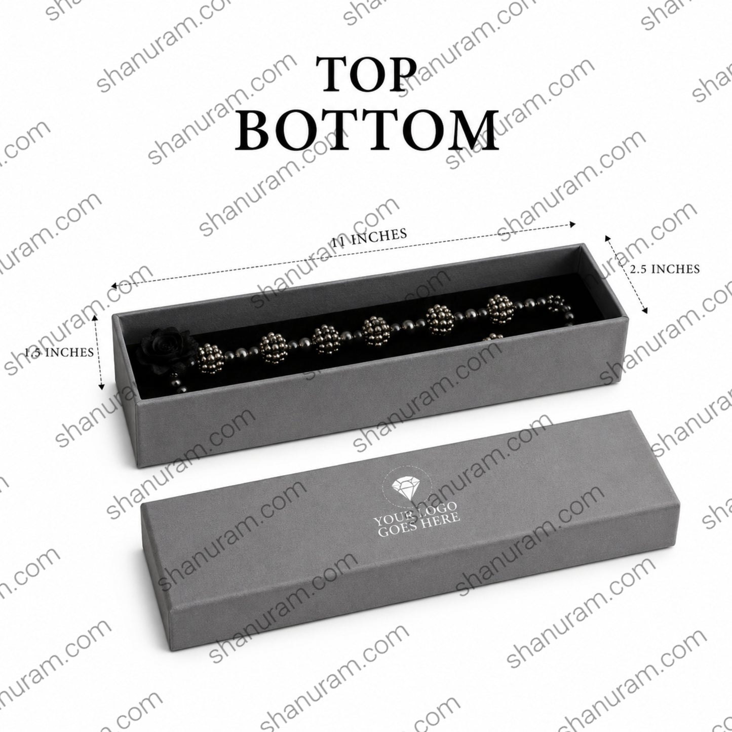Premium Chain Box Collection | Magnetic Flap, Slider & Top Bottom Hard Cardboard Jewellery Chain Box with Custom Logo Printing for Necklace, Bracelet & Chain Packaging