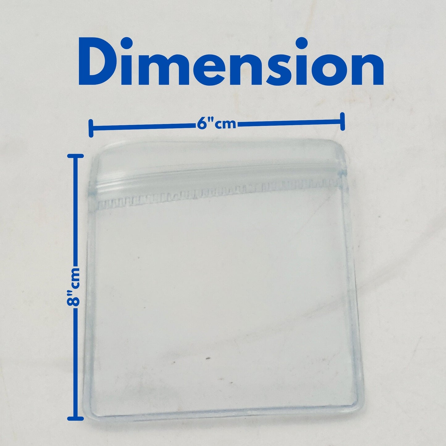 Hard Zip Lock Hard Zip Lock Pouch 100 Pcs (6x8 cm) – Heavy-Duty Resealable Packaging Bags for Jewelry & Accessories