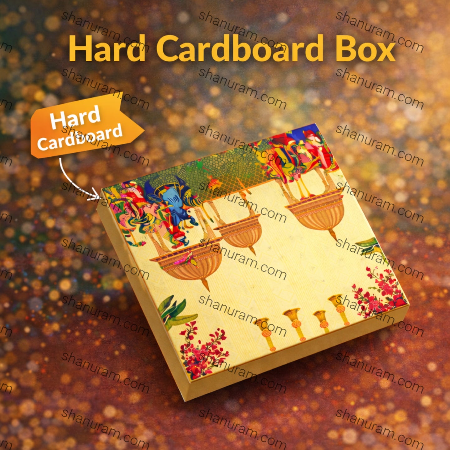 Gram Pure Silver Gift Coin in Premium Hard Cardboard Box | Traditional Indian Design | Baby & Festive Gifting
