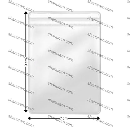 Hard- Zip lock Pouch 100 piece/pack 7*9 (cm)