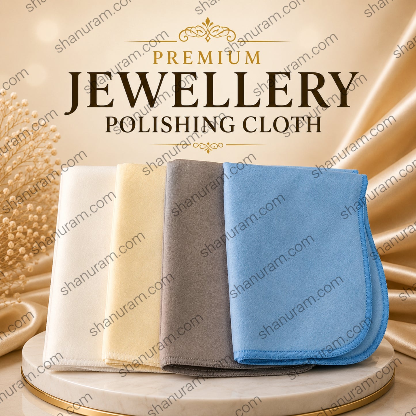 Premium Microfiber Cleaning Cloth 25 x 25 cm | Lint-Free Reusable Cleaning & Polishing Cloth