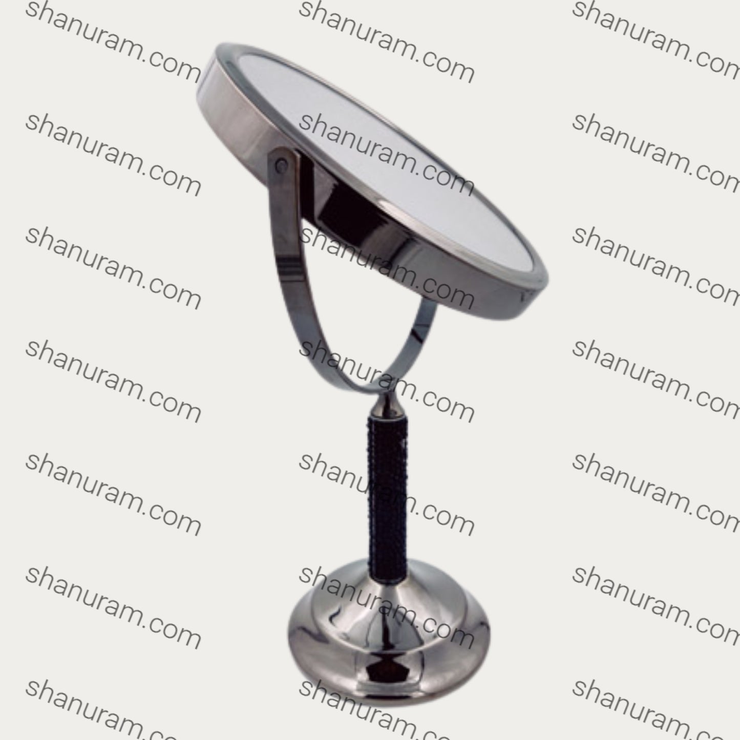 Coesmatic Black Crystal Oval 3X Magnifying Mirror