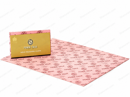 Town Talk Gold Polishing Cloth | Clean & Shine Gold Jewellery - 30x45cm