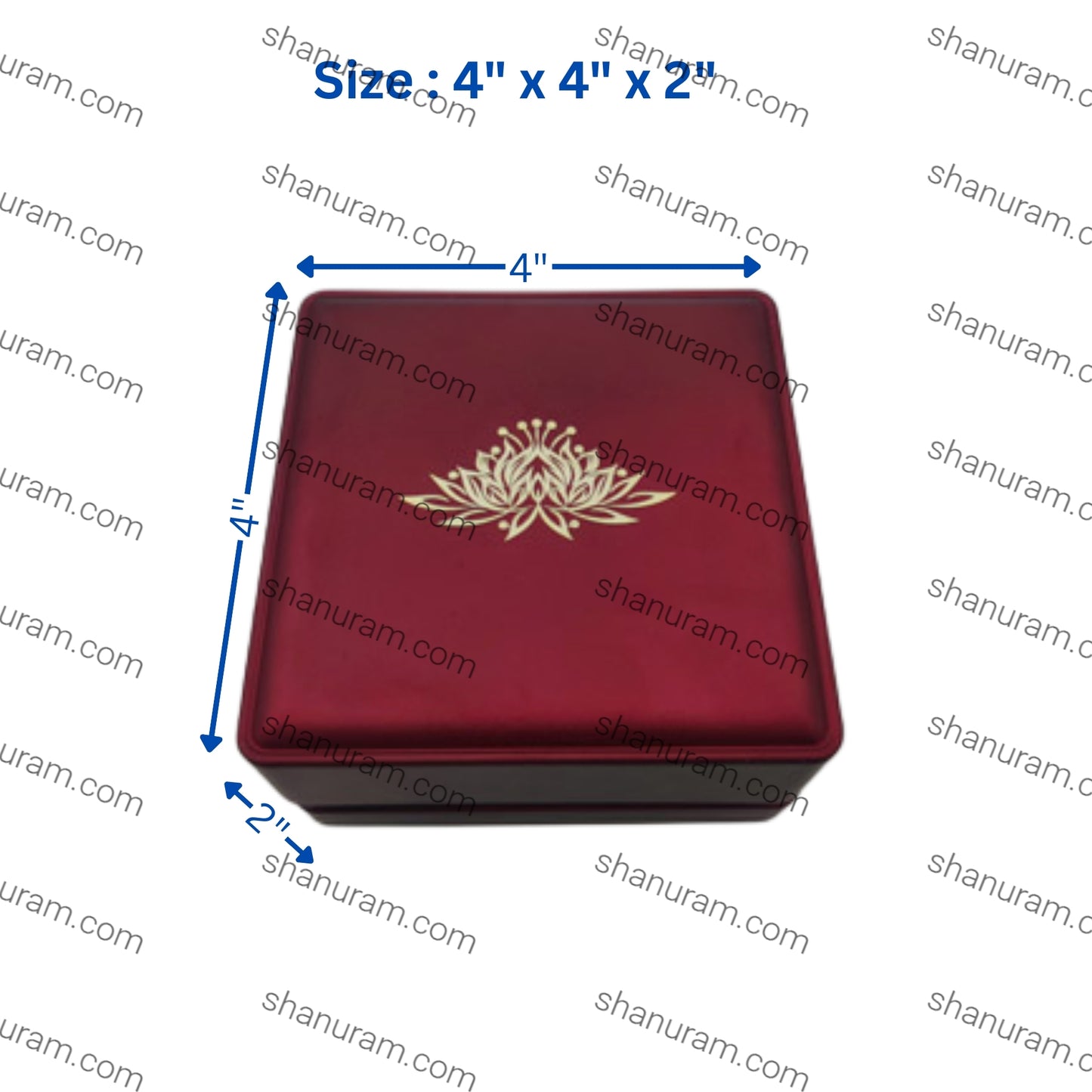 Premium Red Silk Series Single Bangle LED Light Box