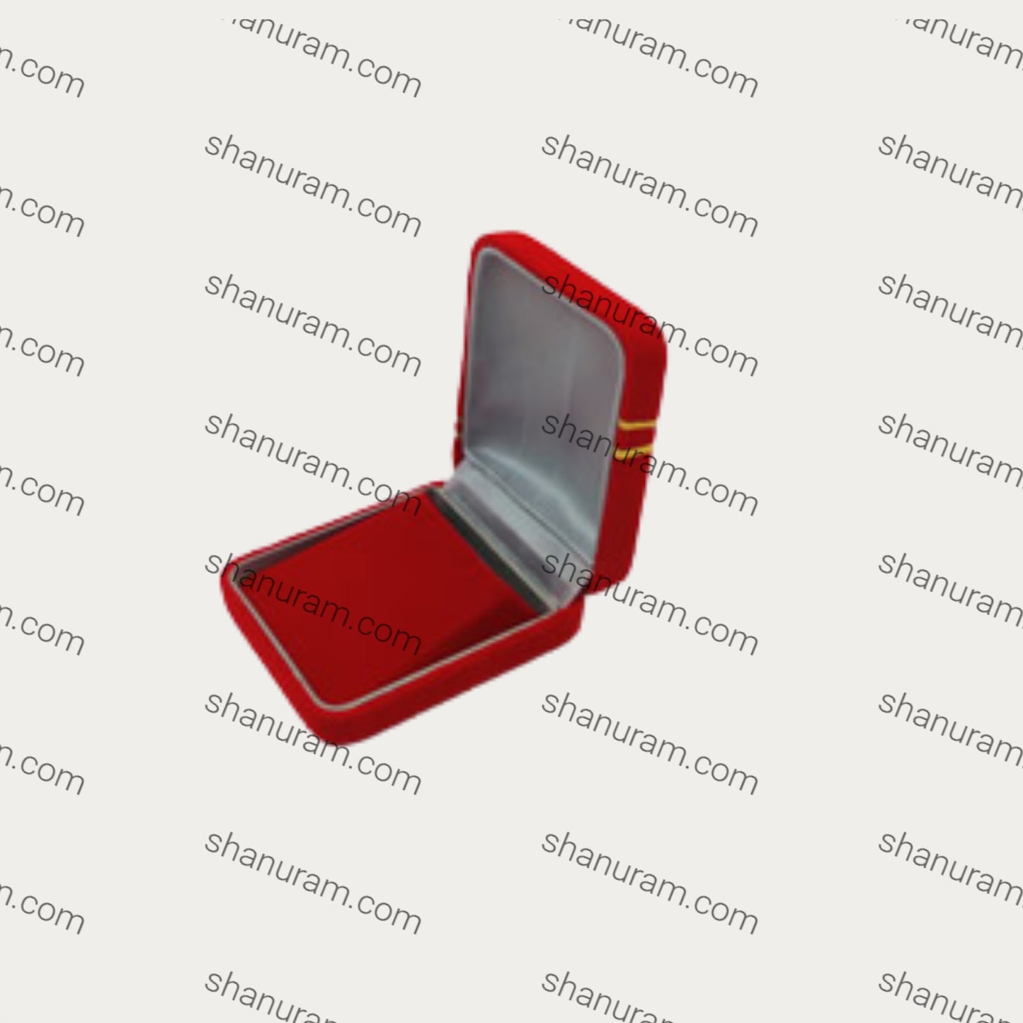 Red Velvet Rectangular Tops Box