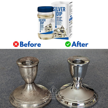 Silver Dip Instant Silver Cleaner | Non-Toxic Silver Polish - 300ml