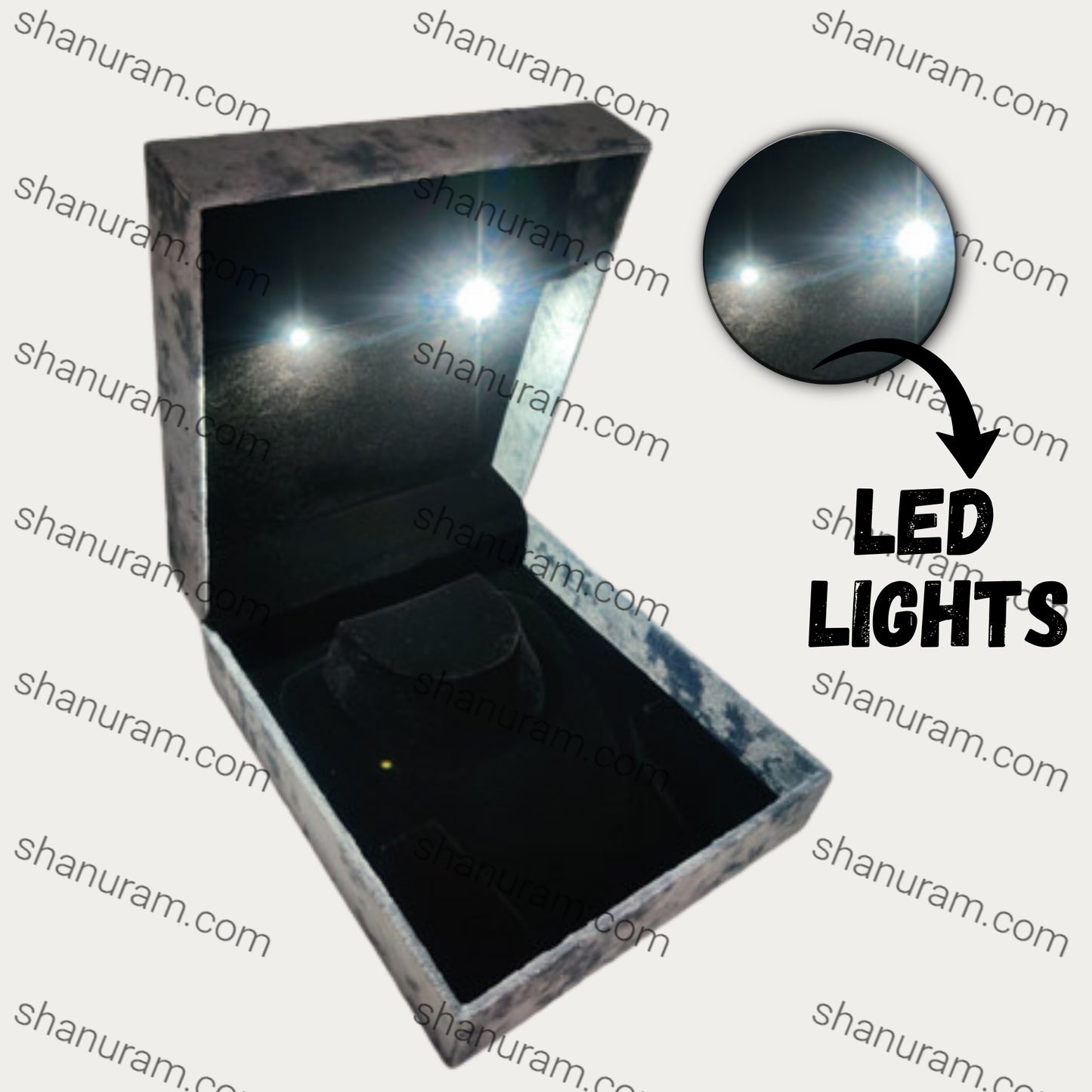 Marble Sea Choker LED Box