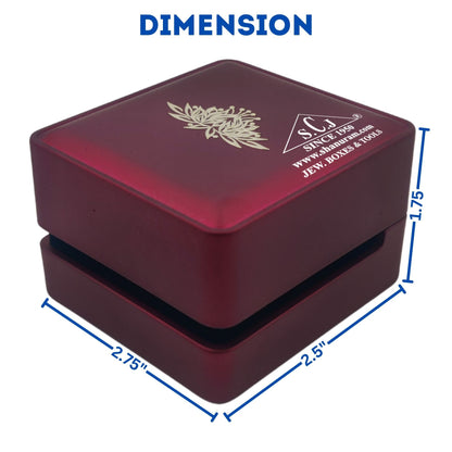 Premium Red Silk Series Ring LED Light Box