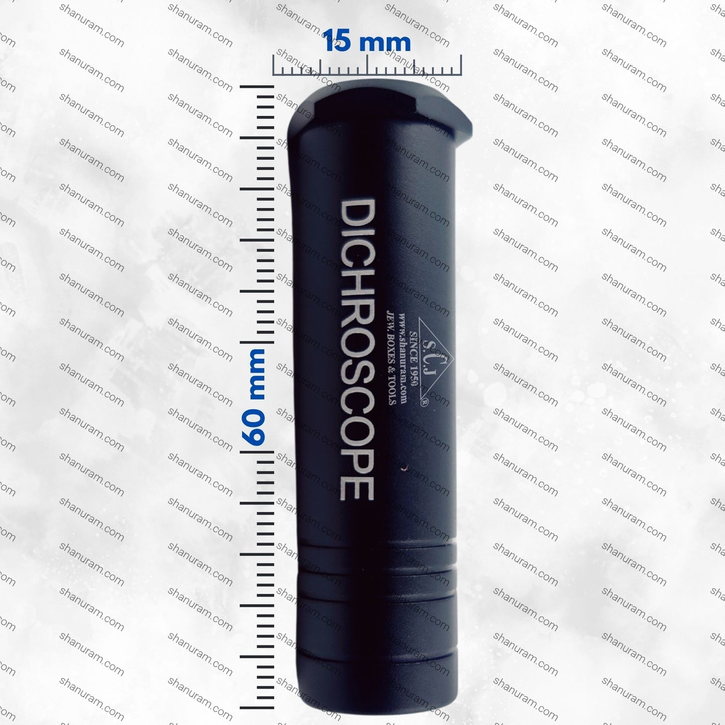 Heavy Duty Calcite Dichroscope for Gemstone Testing to Detect Trichroic and Pleochroic Colors for Accurate Gemstone Identification  Ideal Gemological Tool with Metal Body for Jewelers and Diamond Testing.