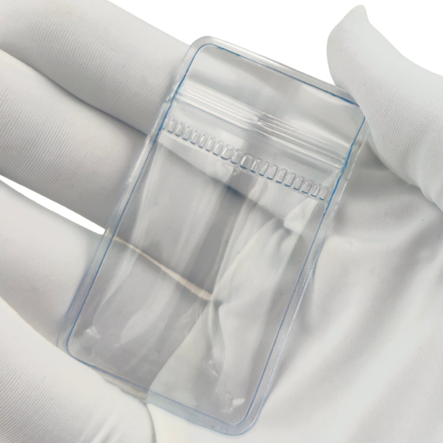 Hard Zip Lock Pouch – 100 Piece Pack (3x4 cm) | Mini Resealable Storage Bags