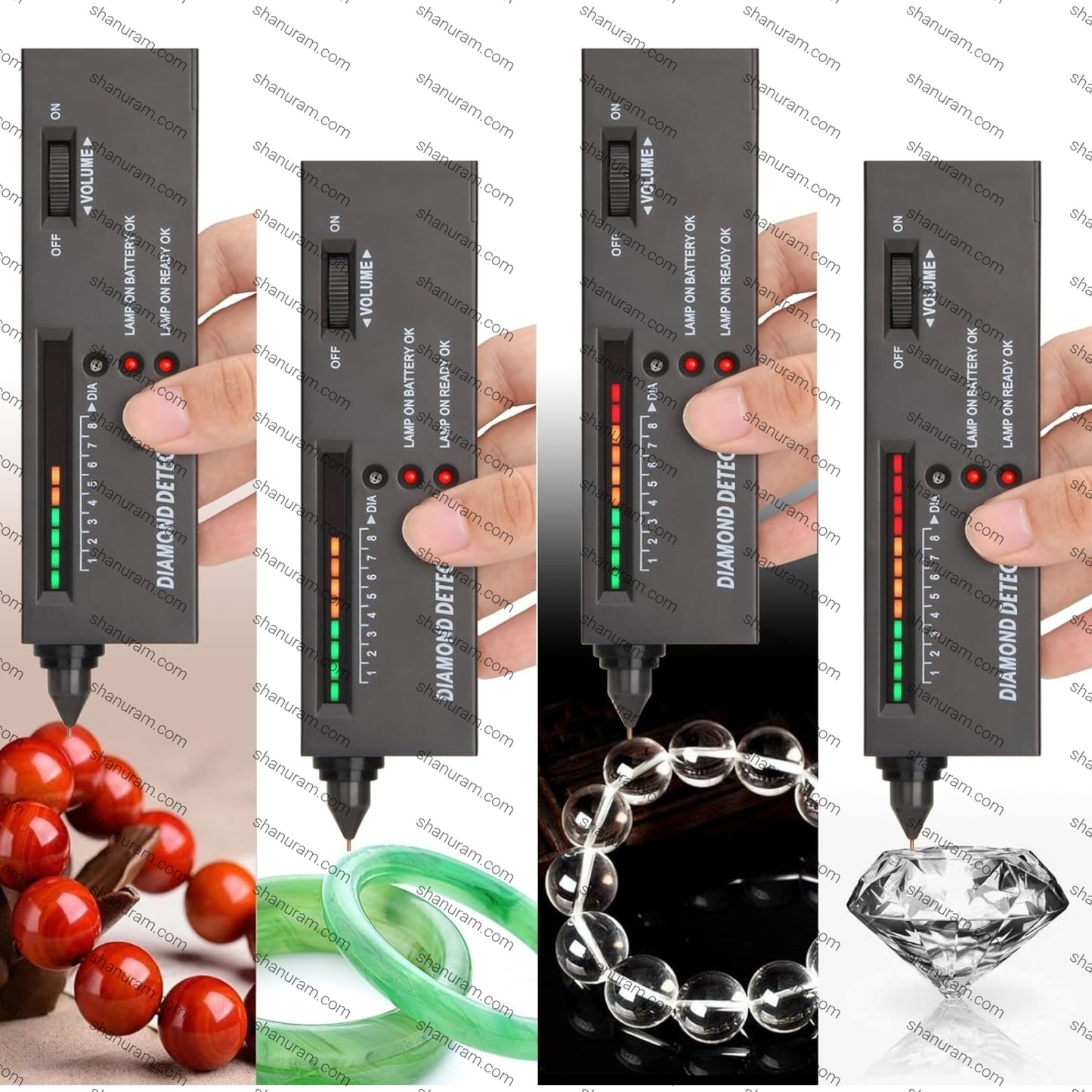 Professional Diamond Tester Pen – Portable High-Accuracy Gemstone Detector for Jewelers