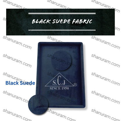 Black Suede Fabric Jewellery Display tray(Long Height)