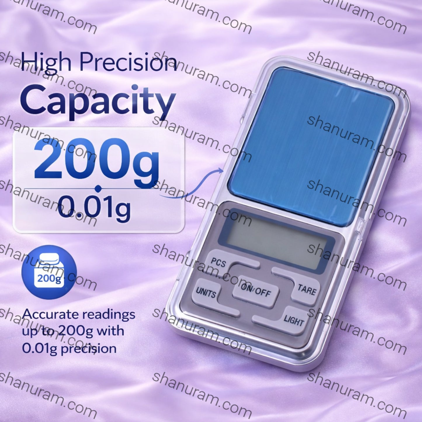 MH-Series Pocket Scale 200g × 0.01g