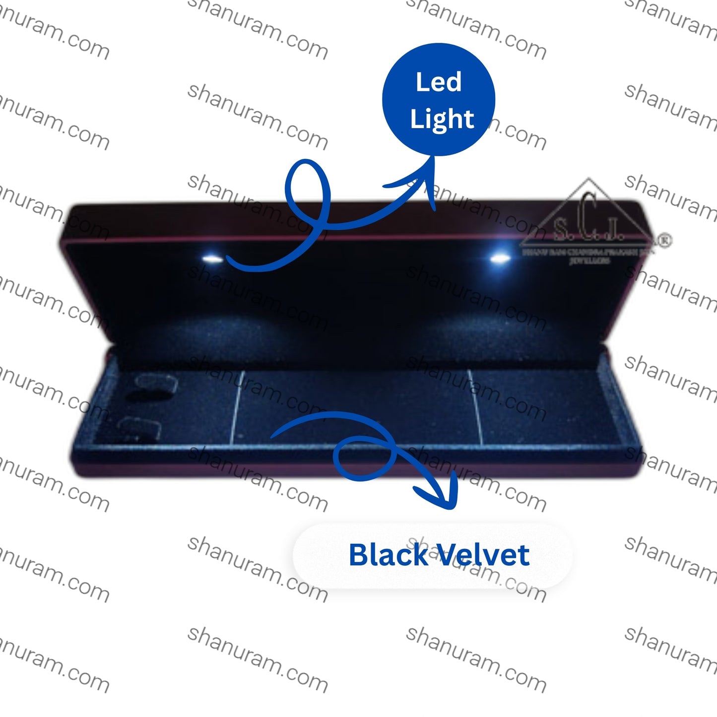 Premium Red Silk Series Chain LED Light Box