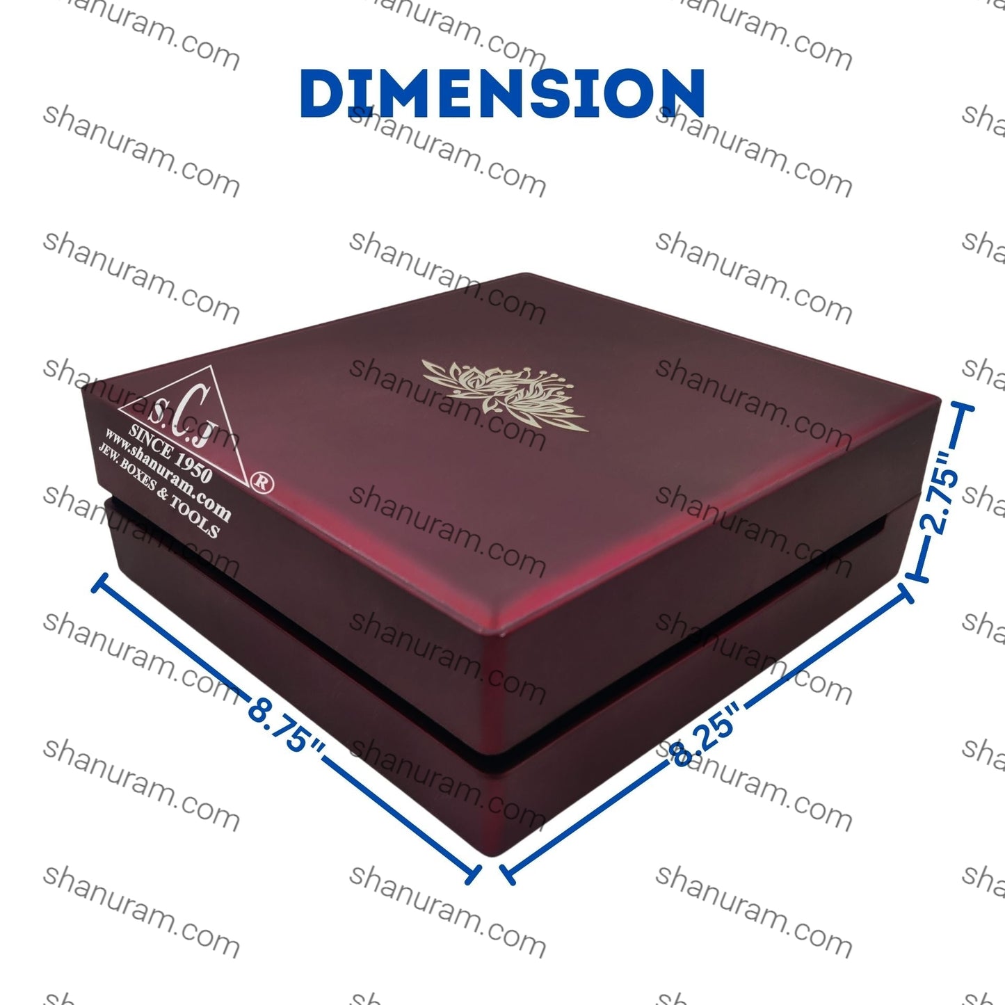 Premium Red Silk Series Choker Set LED Light Box
