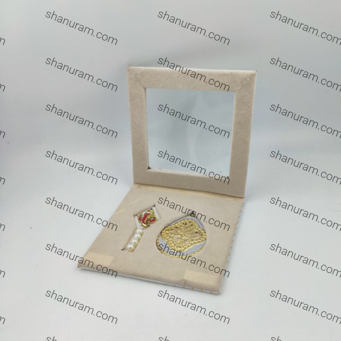 Fancy Single Coin With Ganesh Ji Box