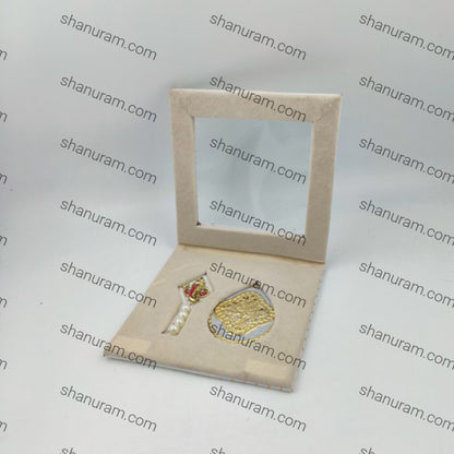 Fancy Single Coin With Ganesh Ji Box