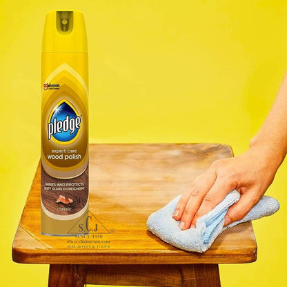 Pledge Furniture Polish Classic | Wood Care & Shine - 250ml