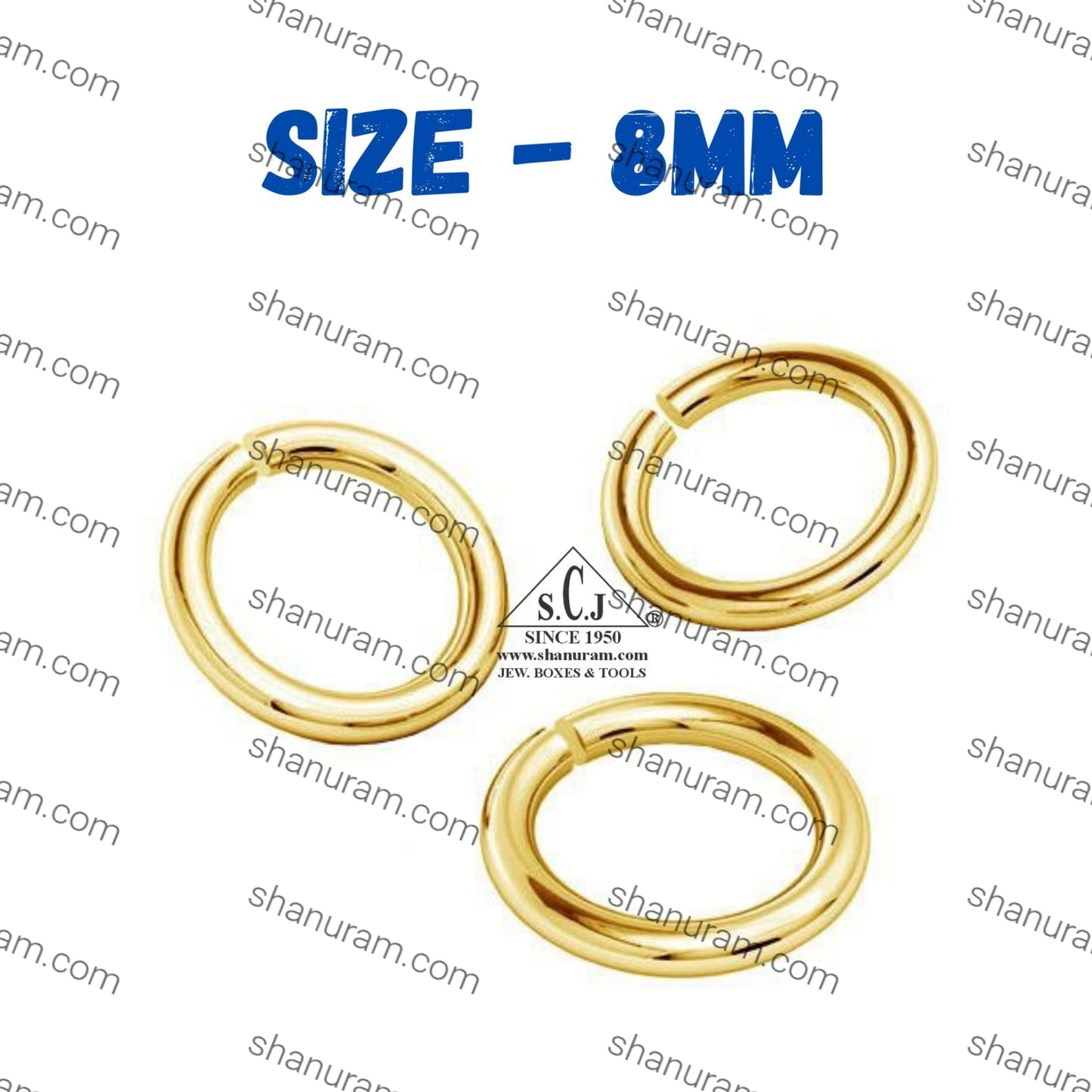 SCJ Open Jump Rings, 100g