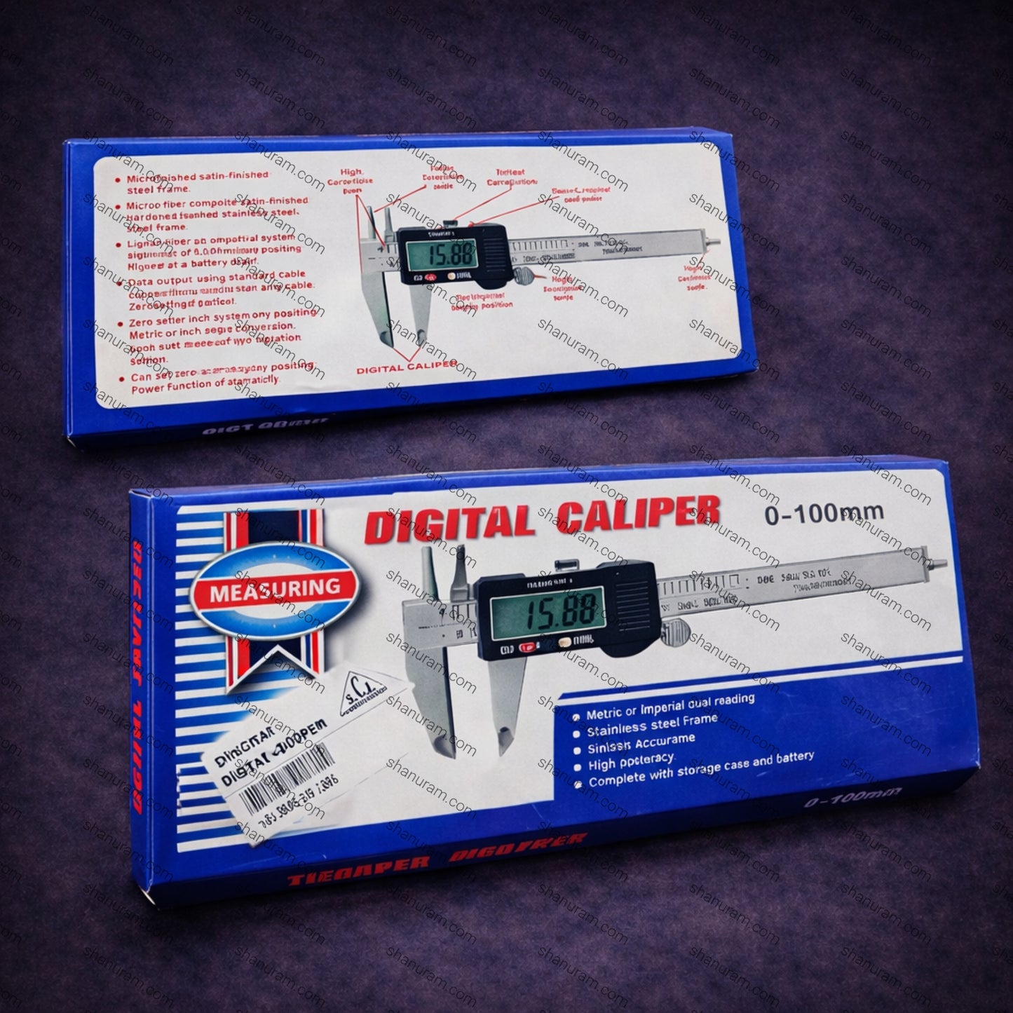 SCJ Electronic Digital Vernier Caliper 0-100mm
