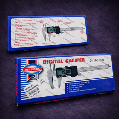 SCJ Electronic Digital Vernier Caliper 0-100mm