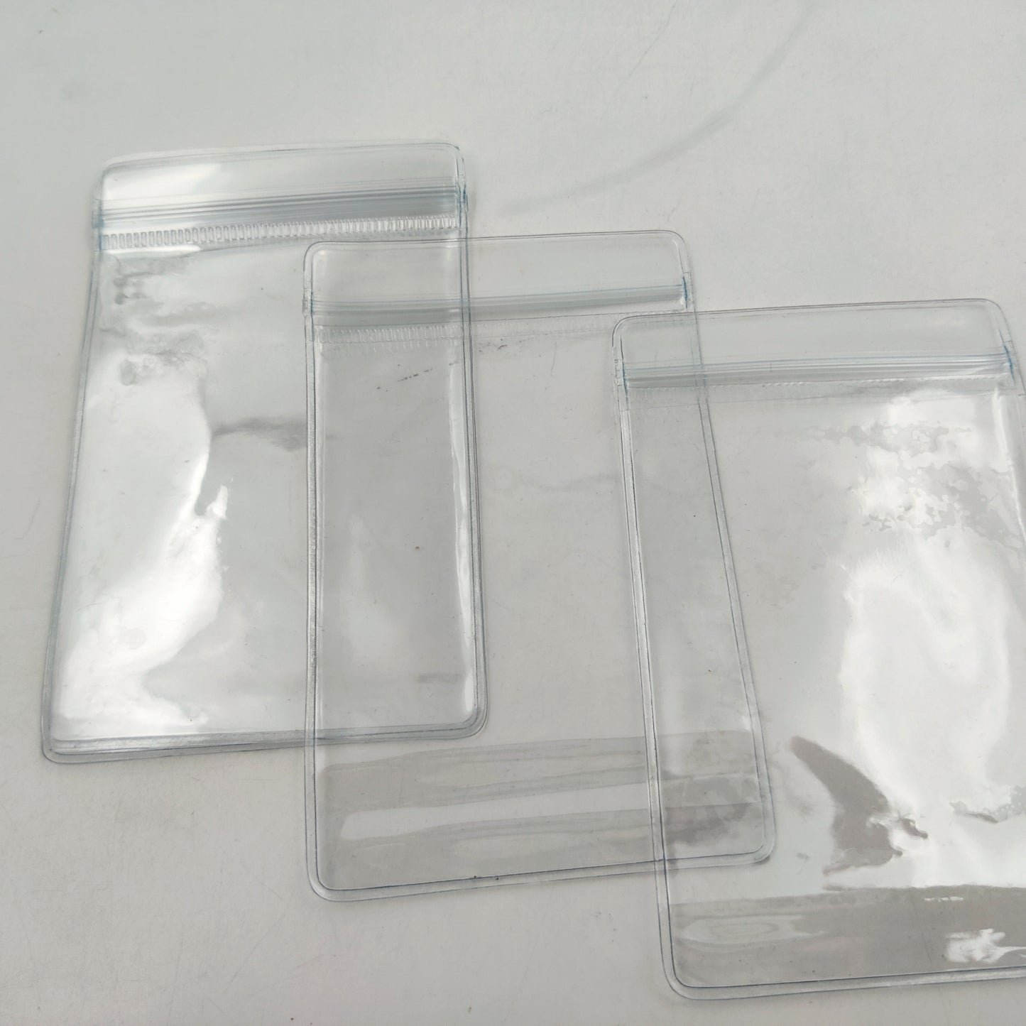 Hard Zip Lock Pouch – 100 Piece Pack (12x18 cm) | Heavy-Duty Resealable Bags