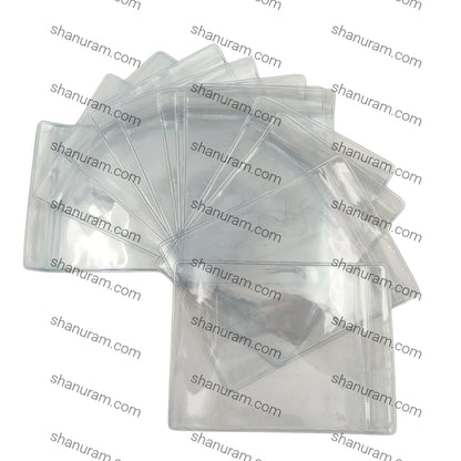 Hard Zip Lock Pouch – 100 Piece Pack (12x18 cm) | Heavy-Duty Resealable Bags