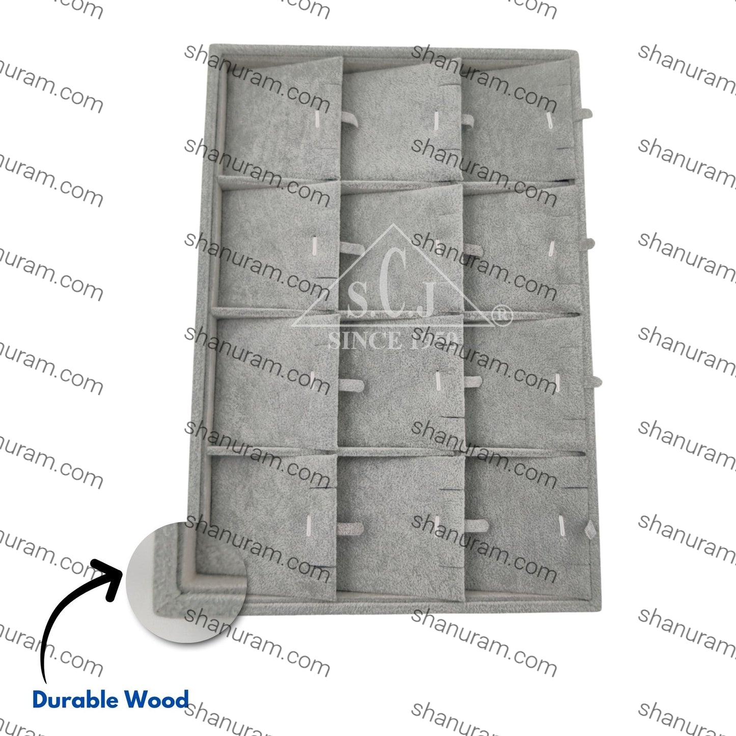 12-Grid Ear-ring and Pendant Jewellery Display Tray