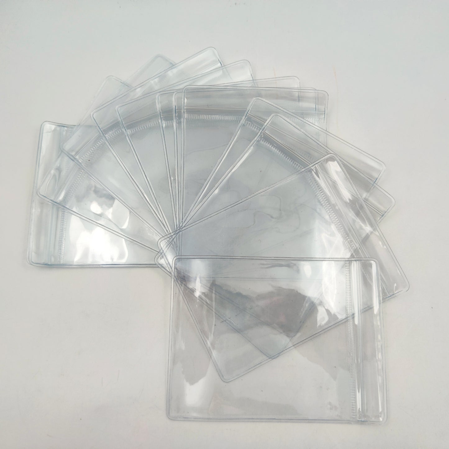 Hard Zip Lock Pouch – 100 Piece Pack (10x14 cm) | Durable Resealable Storage Bags