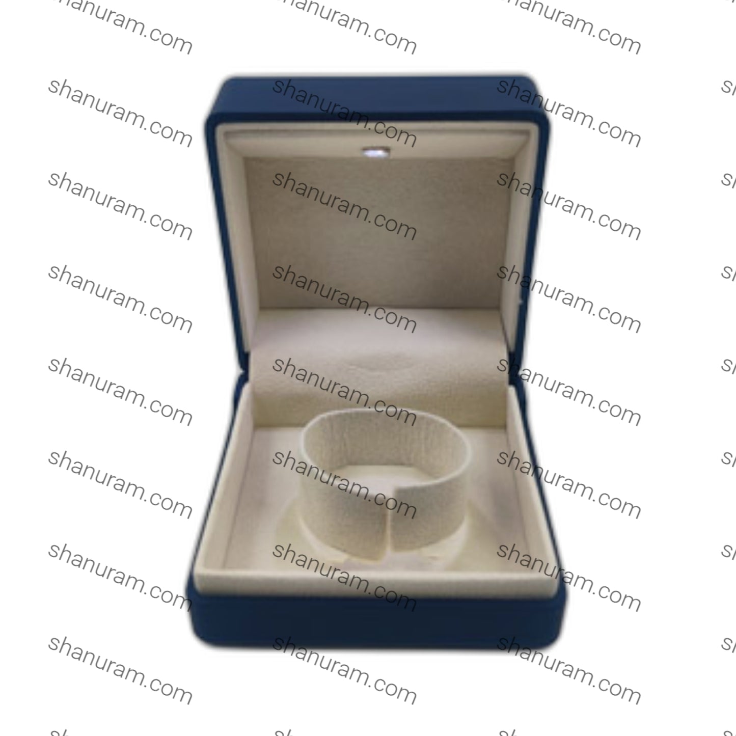 Premium Blue Silk Series Single Bangle LED Light Box