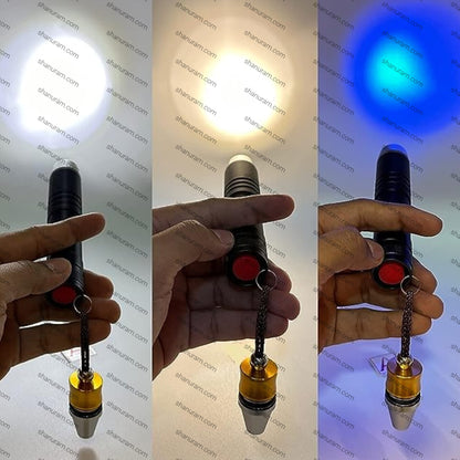 Identification Flashlight For Checking Stone Structure & Quality