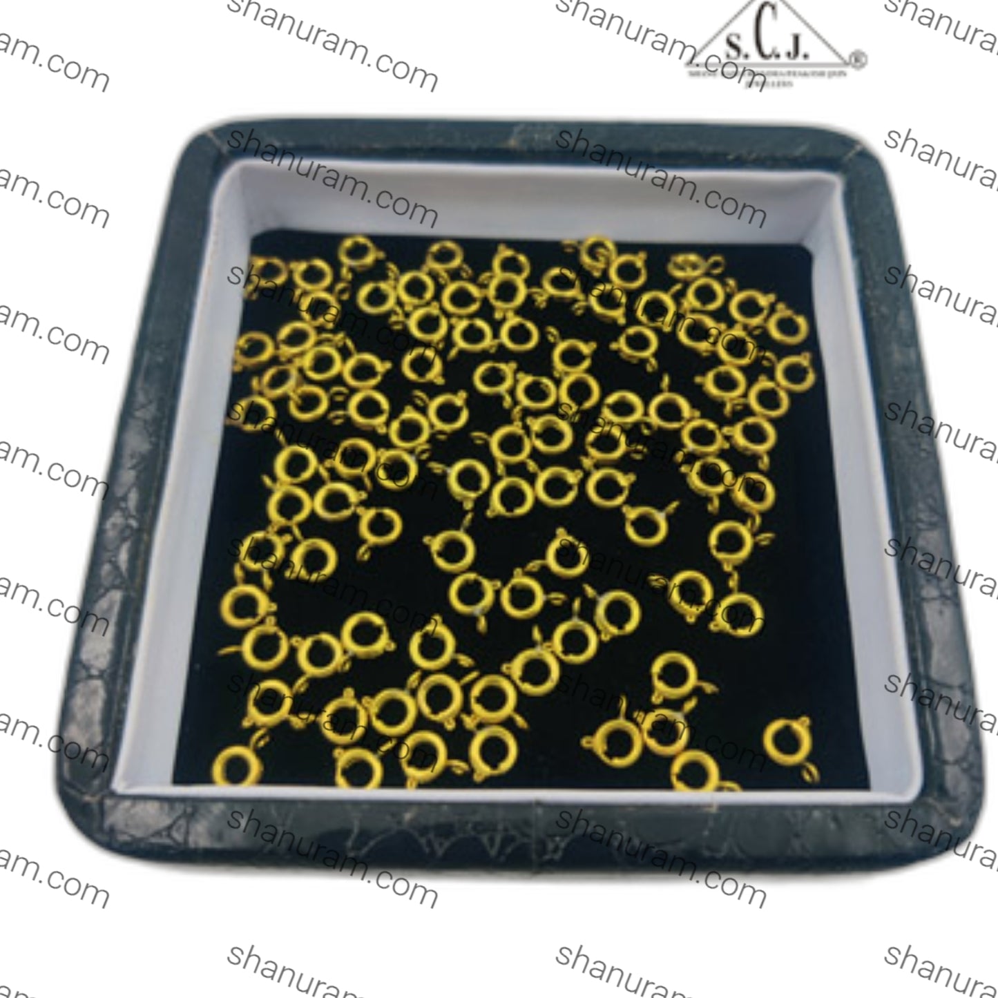 SCJ 6mm Open Spring Ring Round | Nickle