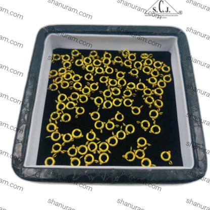 SCJ 6mm Open Spring Ring Round | Nickle