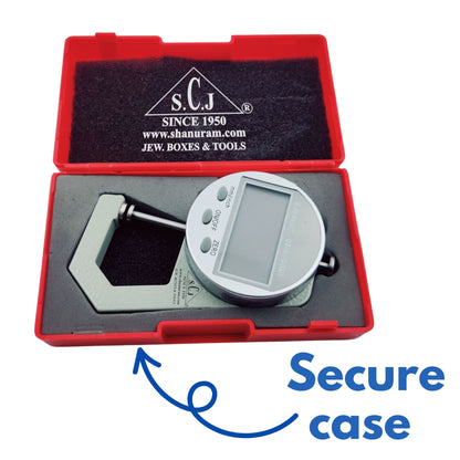 SCJ Electronic Thickness Gauge 0-25.4mm/1"