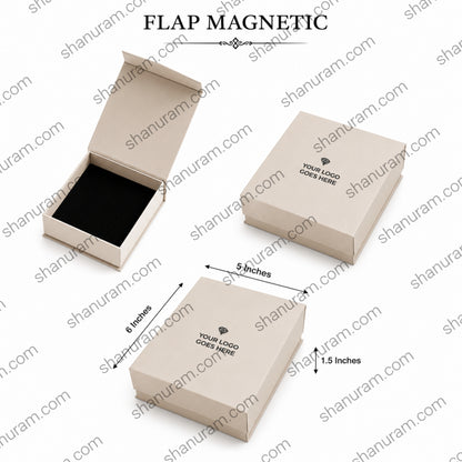 Premium Pendant Set Box | Slider, Magnetic Flap & Top Bottom Hard Cardboard Jewellery Gift Box with Custom Logo Printing
