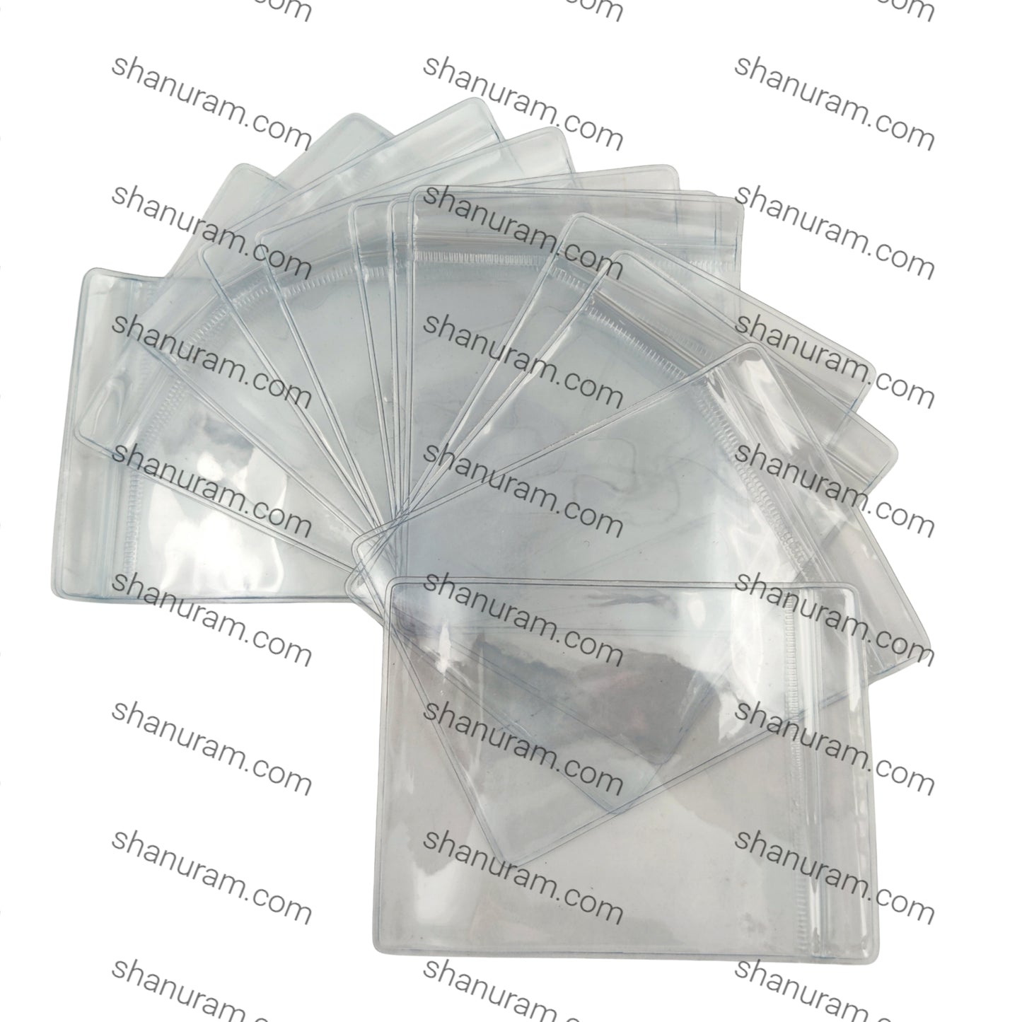 Hard Zip Lock Pouch – 100 Piece Pack (10x14 cm) | Durable Resealable Storage Bags
