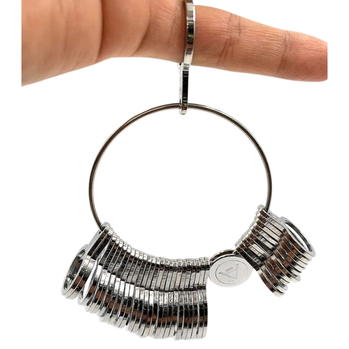 OSCAR 36-piece Metal Ring Sizer & Aluminum Ring Sizer Stick with International Standards – Precision Quality Ring Gauge with Universal, US, Euro, and 4 International Markings.