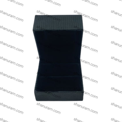 Black Crocodile Texture Big Ring Box
