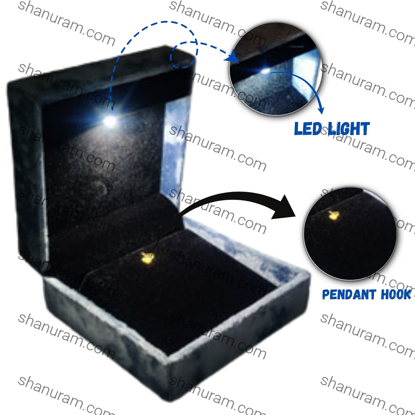 Marble Sea Pendant Set LED Box