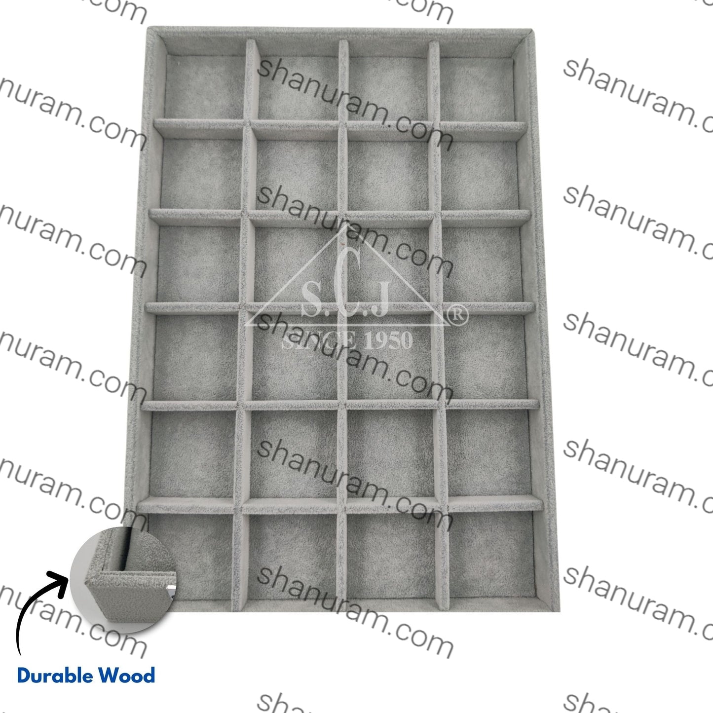 24-Grid Jewellery Stock Display Tray