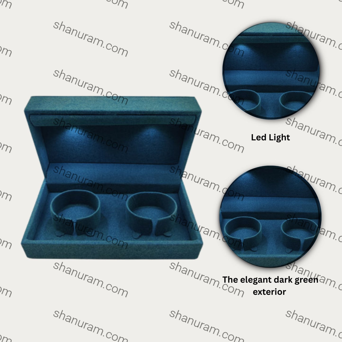 Double Bangle (Choodi) LED Light Box || Jewellery Led Light Box || Indian Jewellery Boxes