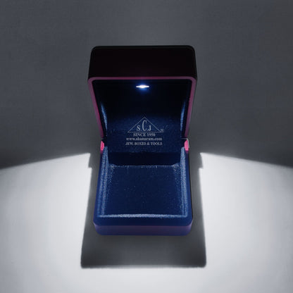Premium Red Silk Series Earring / tops LED Light box