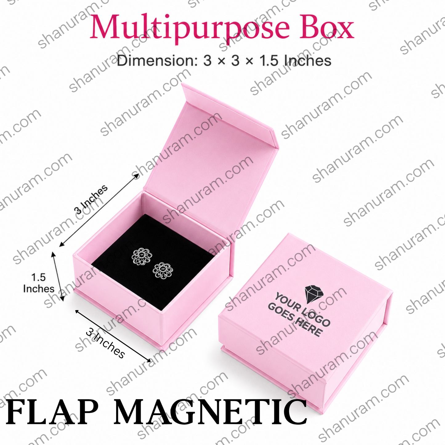 Multipurpose Jewellery Box Collection | Top Bottom, Magnetic Flap & Slider Gift Packaging Box | Custom Logo Printing Available
