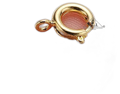 SCJ 6mm Open Spring Ring Round | Nickle