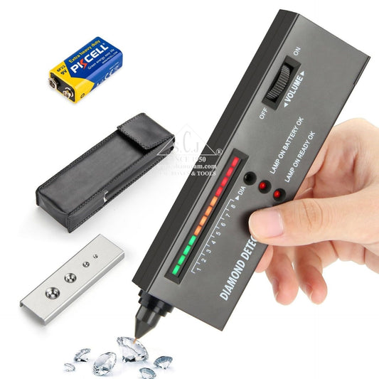 Professional Diamond Tester Pen – Portable High-Accuracy Gemstone Detector for Jewelers