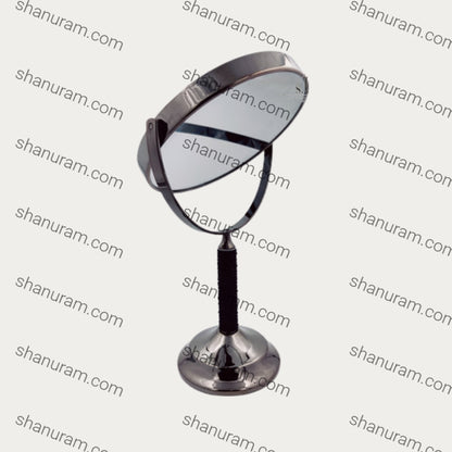 Coesmatic Black Crystal Oval 3X Magnifying Mirror