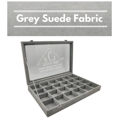 24-Grid Jewellery Storage Display Box | Jewelry Storage Display Box
