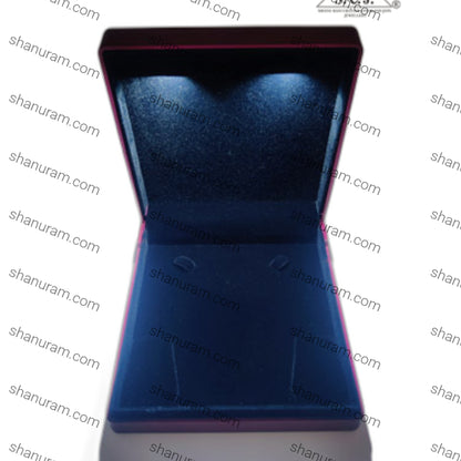 Premium Red Silk Series Small Necklace Set LED Light Box